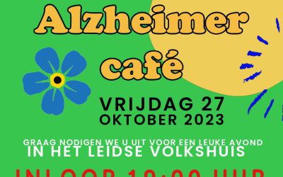 UITNODIGING: Jubileum Alzheimer Café!