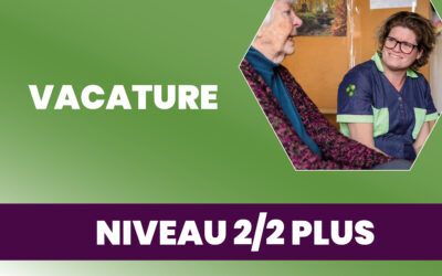 Vacature: Niveau 2(+) op KSW