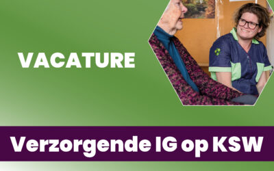 Vacature: Verzorgende IG op KSW