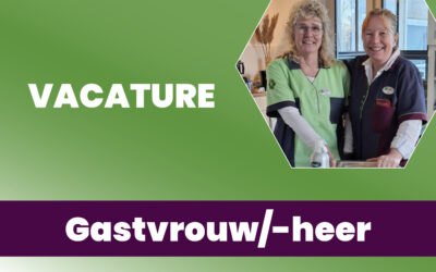 Vacature: Gastvrouw/-heer in de zorg