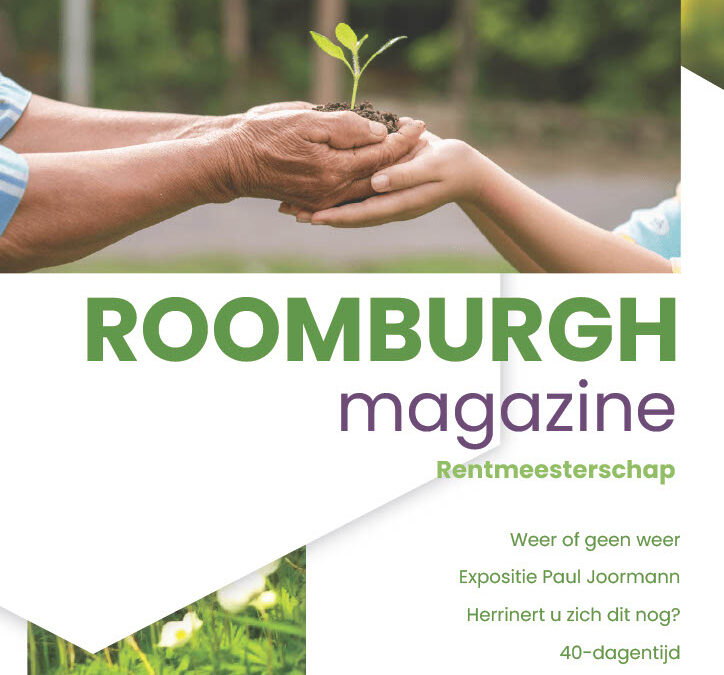 Roomburgh Magazine maart 2026 voorpagina