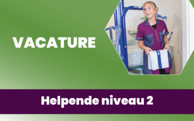 Vacature Helpende (Plus) – vervanging i.v.m. zwangerschapsverlof